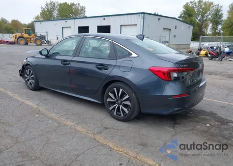 2024 Honda Civic Ex z USA, uszkodzony, nr VIN 2HGFE1F76RH302375